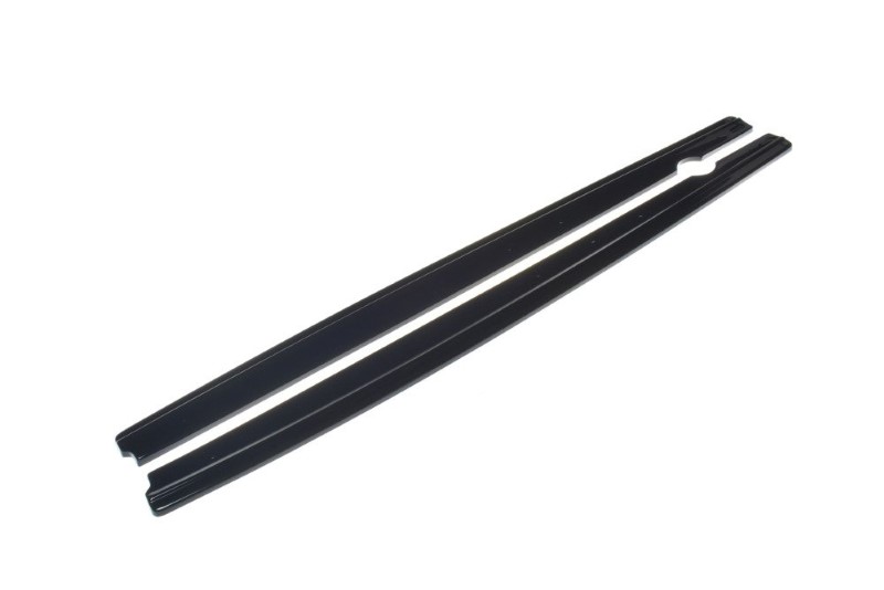 Zijskirts Diffusers BMW X3 F25 M-Pack Facelift Glanzend Zwart