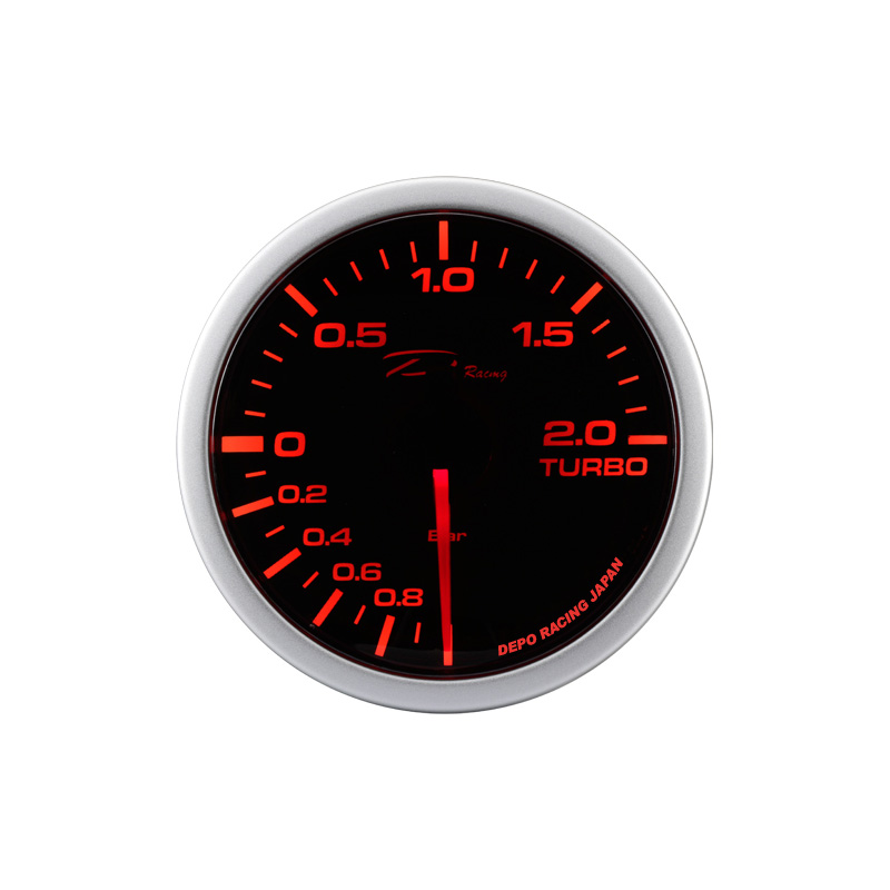 Depo Racing WA-Series Instrument - Turbodruk +2,0>1 bar - 52mm
