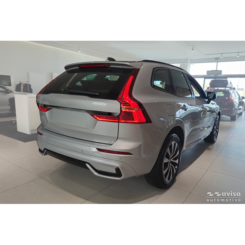 Avisa Zwart Chroom RVS Kofferbak Sierlijst  Volvo XC60 II 2017-2021 & Facelift 2021-