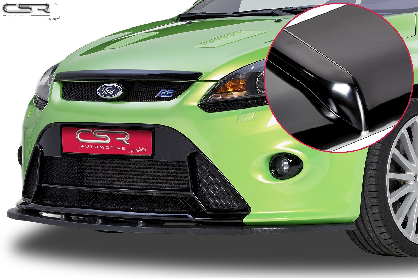 Voorspoiler Ford Focus II RS CSL123-G