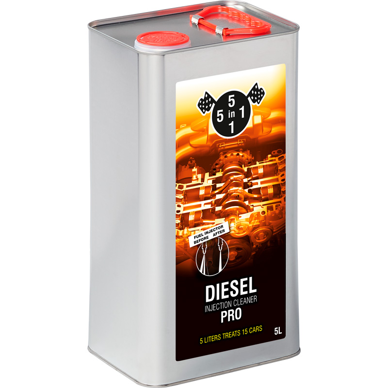 5in1 Diesel injectie reiniger 5liter
