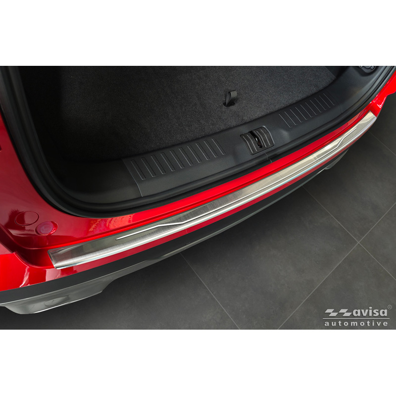 Avisa Stainless Steel Rear Bumper Protector  Jaecoo J7 2024- - Silver
