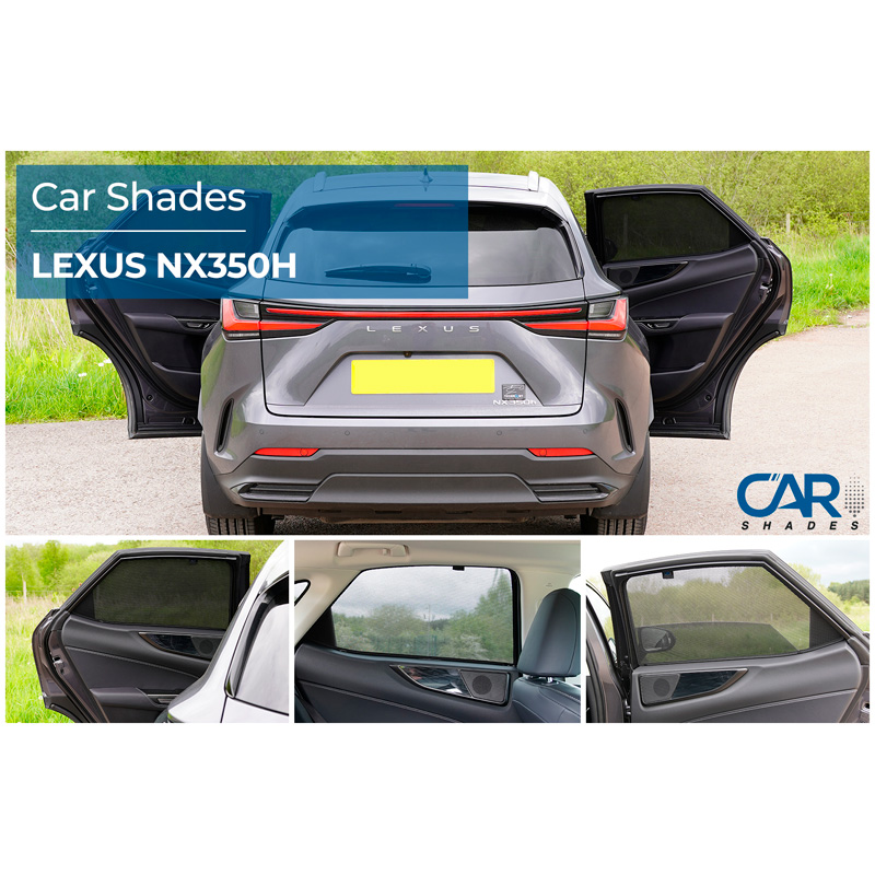Set Car Shades (rear side doors)  Lexus NX II 2021- (2-pieces)
