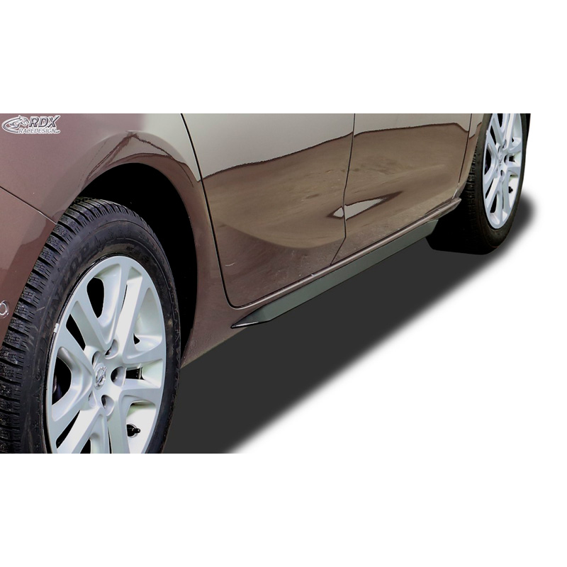 Side skirts 'Slim'  Opel Astra K Sportstourer 2015- (ABS glossy black)