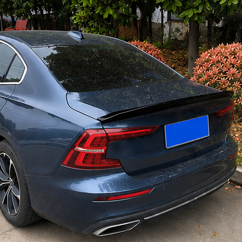 Achterspoiler  Volvo S60 III 2019- (ABS Glanzend zwart)