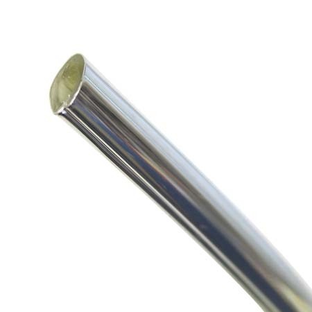 Sierlijst U-profiel chroom 5m