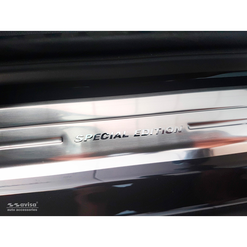 Inox door sill protectors  Volkswagen Touareg III 2018- 'Special Edition' - 2-pieces