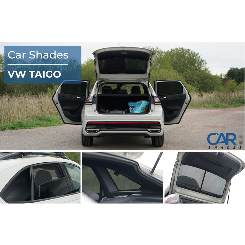 Set de Car Shades sur mesure pour Volkswagen Taigo (CS1) 2021- (6-pièces)
