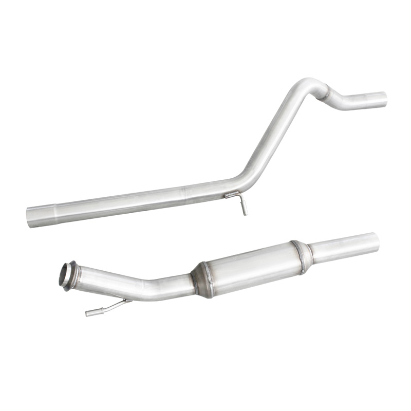 100% Inox Mid silencer  Peugeot RCZ 1.6THP (200HP) 2010- (Ø63,5mm)