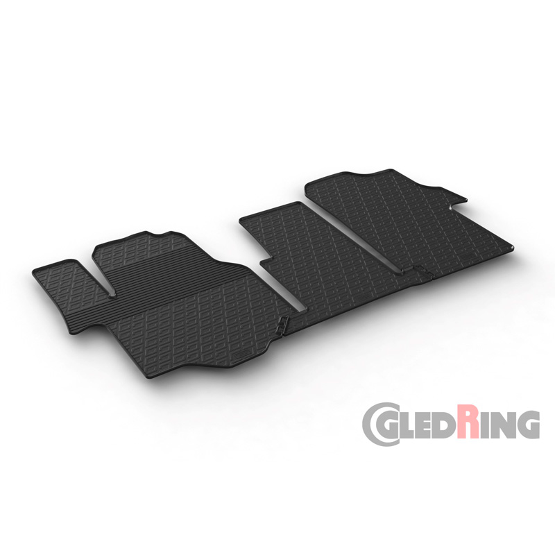 Rubbermatten  Volkswagen Crafter 2017- & MAN TGE 2017- (G profiel 3-delig)
