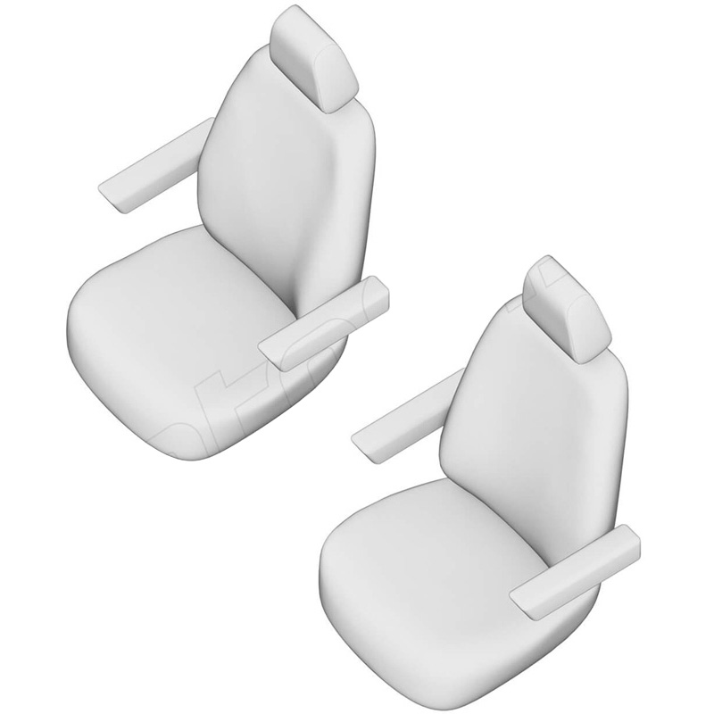 Original Design Textile seat covers 1+1  Volkswagen T5 2003-2015