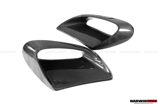 Porsche 991 Turbo/S GT2RS Style Carbon Fiber Air Intakes 2013-2019