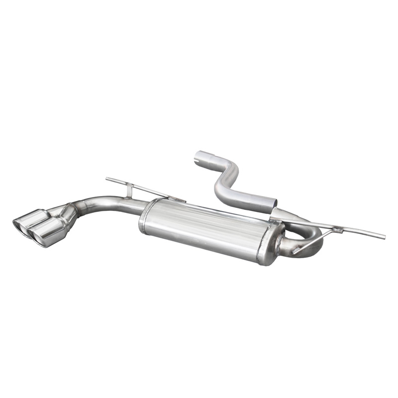 100% Inox Sport Exhaust  Audi A3 (8V Sportback) 1.8 TFSI 180hp 2013- 2x80mm X-Race