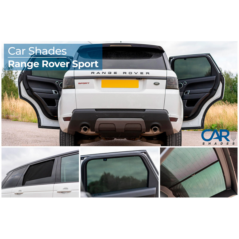 Set Car Shades  Range Rover Sport 5 deurs 2013-2022 (6-delig)