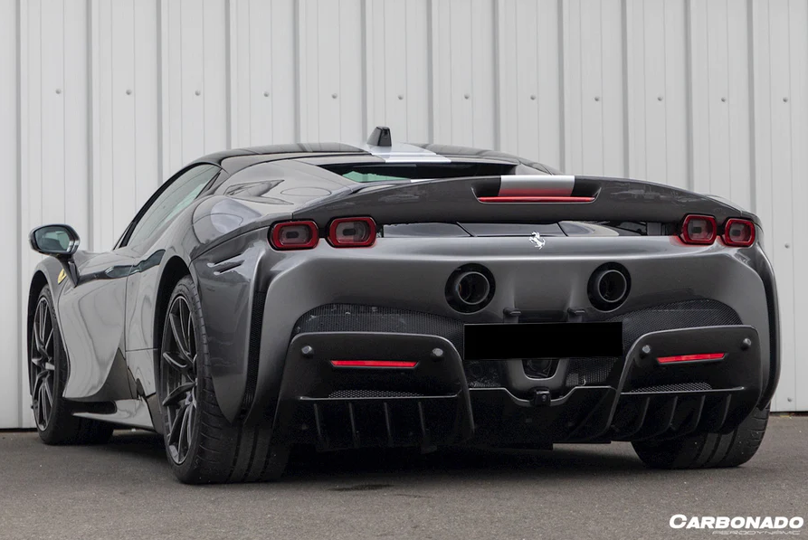 Spoiler Ferrari SF90 Stradale Darwin Pro Carbon Assetto Fiorano Look