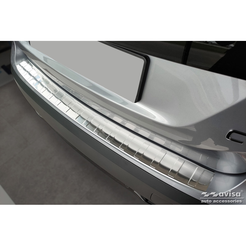 Stainless Steel Rear bumper protector  Citroën C4/e-C4 III 2020- 'Ribs'