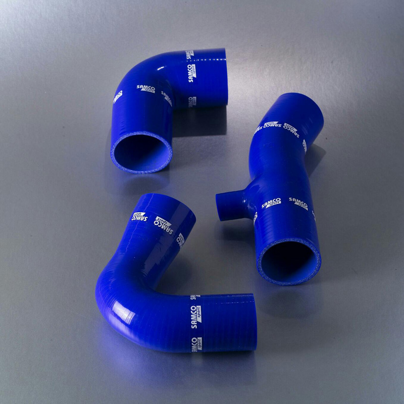 Samco Hose Kit  Ford Escort Cosworth YBT92 1992-1994 - 3-pieces - Turbo - with 25mm Dump Valve Spout - Blue