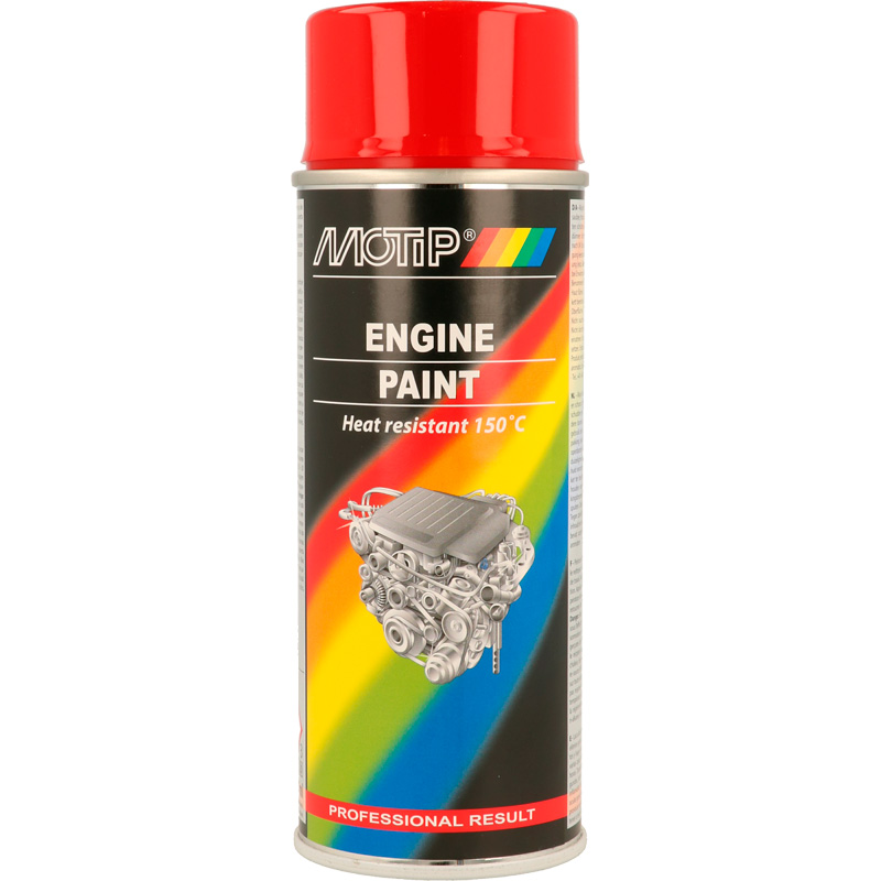 Motip Tuning-Line Heat resistant lacquer - red - 400ml