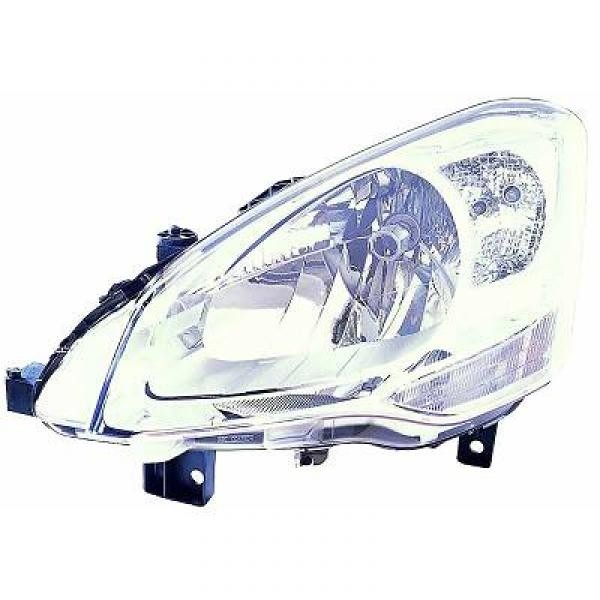 Koplamp rechts PARTNER 08->> TYC H4