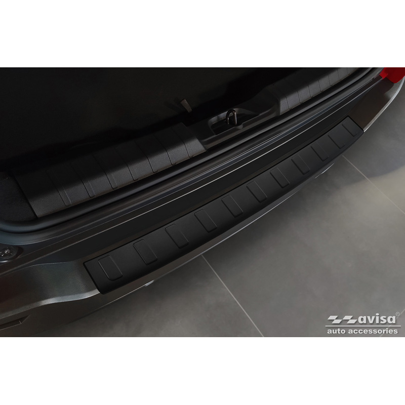 Matzwart RVS Achterbumperprotector  Jeep Avenger + EV 2023- 'Ribs'