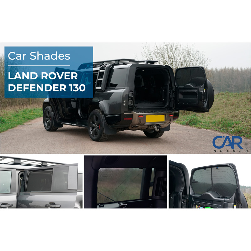 Set Car Shades  Land Rover Defender D130 5-doors 2020- (8-pieces)