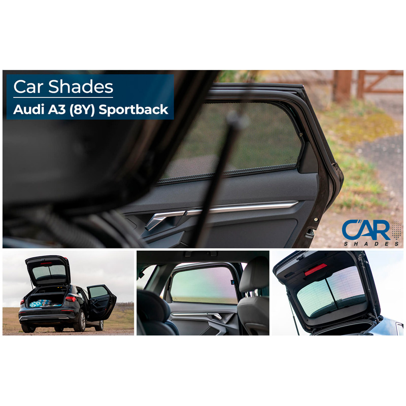 Set Car Shades  Audi A3 8Y 5 doors 2020- (6-pieces)