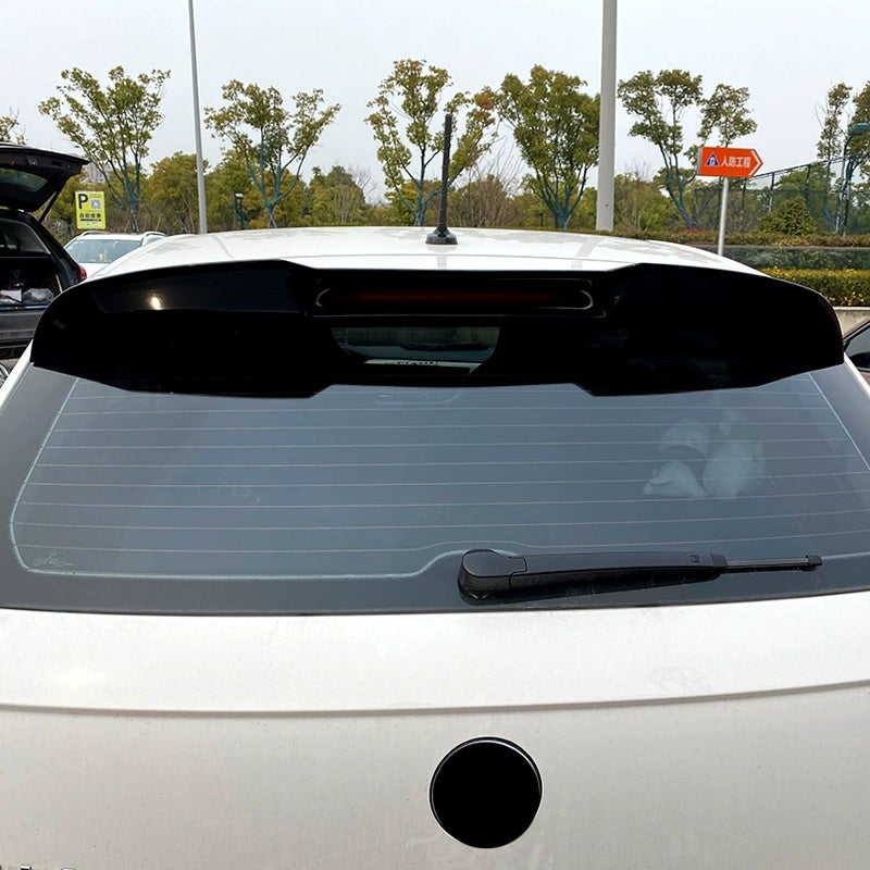Roof spoiler  Volkswagen Polo VI (AW) 2017- (ABS Glossy Black)