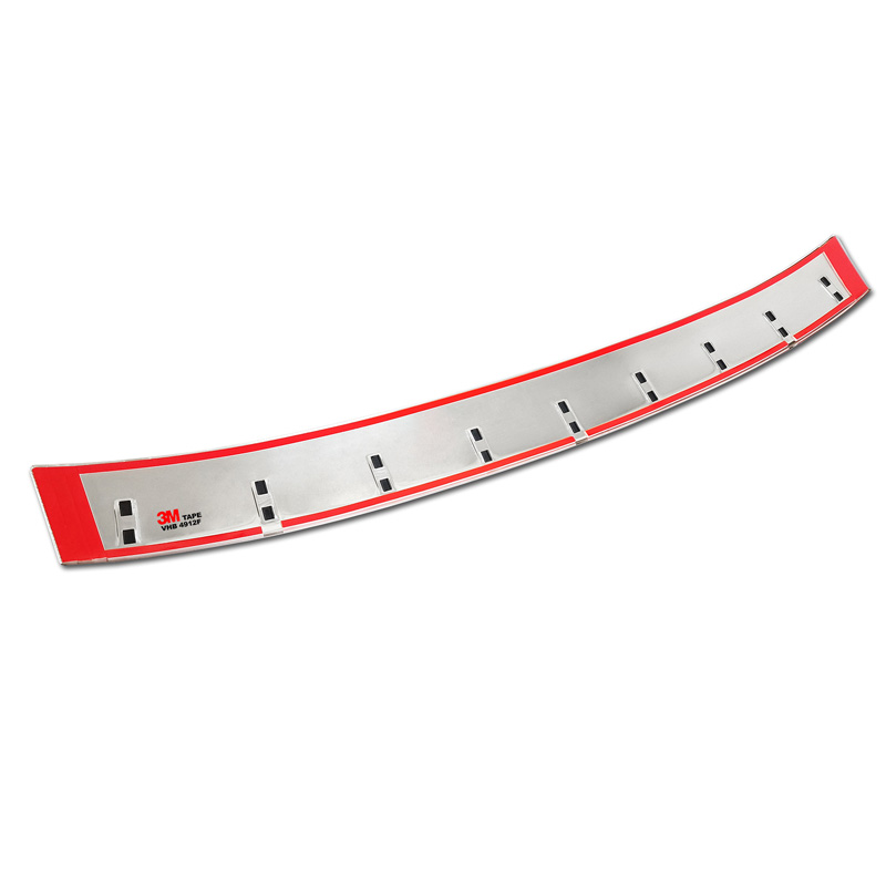 Stainless Steel Rear bumper protector  Skoda Karoq (NU7) Facelift incl. Sportline 2022- 'STRONG EDITION'