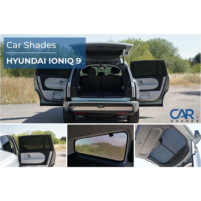 Set de Car Shades sur mesure pour Hyundai Ioniq 9 (ME) 2025- (8-pièces)