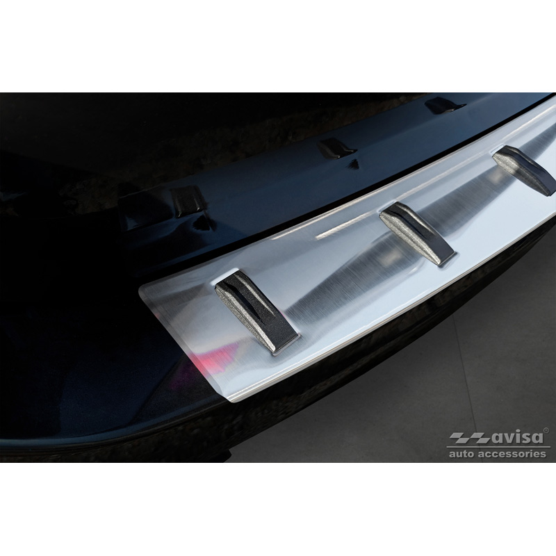 Stainless Steel Rear bumper protector  BMW 5-Series (F11) Touring 2011-2013 & Facelift 2013-2017 'STRONG EDITION'