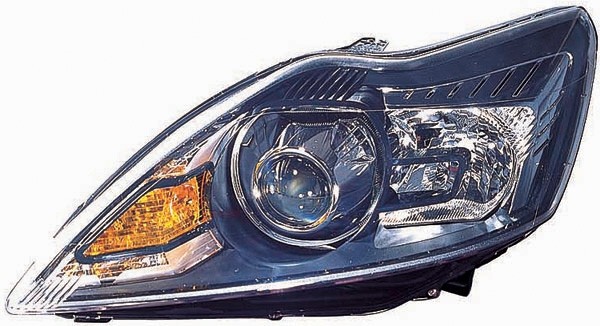BI-XENONKoplamp rechts FOCUS 08-11 ZWART D1S+H1
