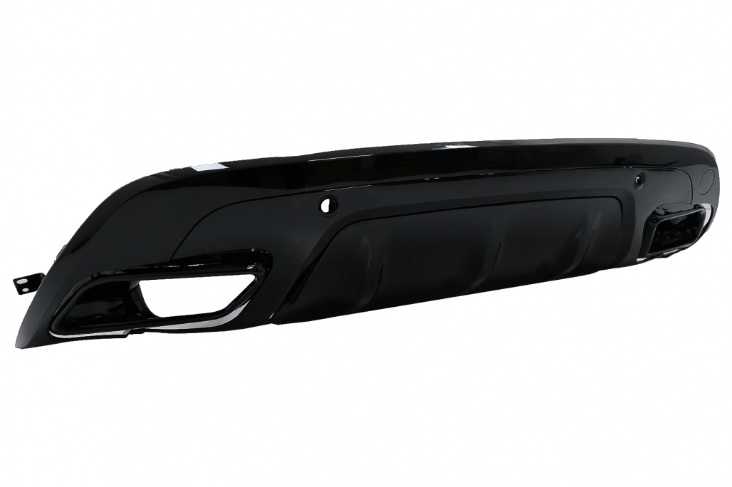 Diffuser Land Rover Range Rover Velar SUV L560 (2017-2020) Dynamic Look Glans Zwart met Sierstukken