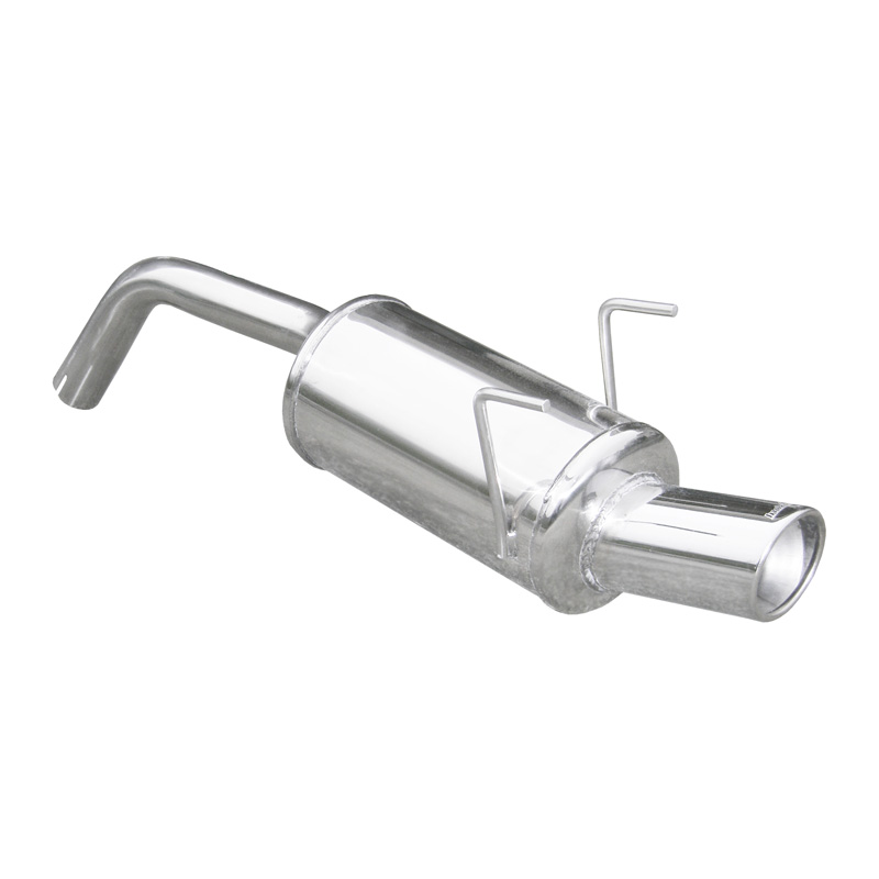 100% Inox Sport Exhaust  Fiat 500 1.3 MJET 75hp 2007- Ø 42 1x90mm X-Race