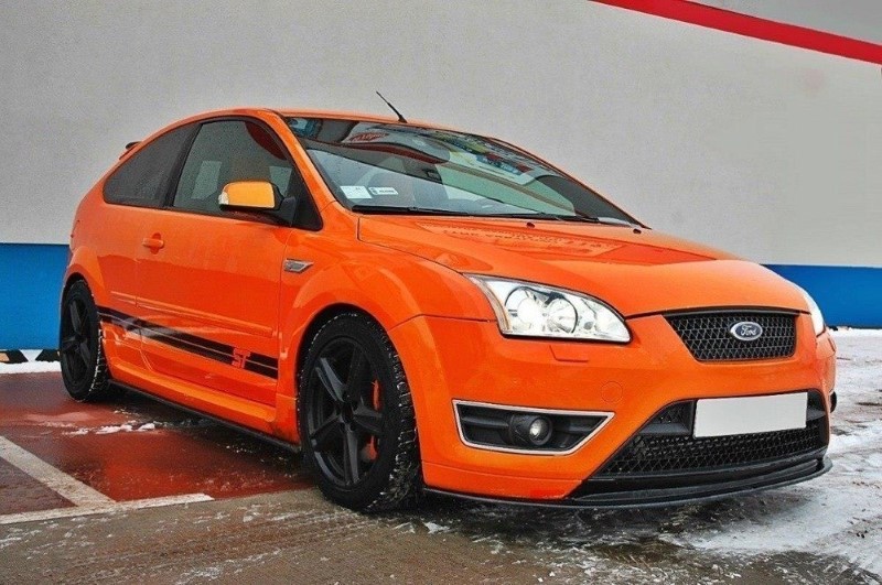 Zijskirts Diffusers Ford Focus ST Mk2 Glanzend Zwart