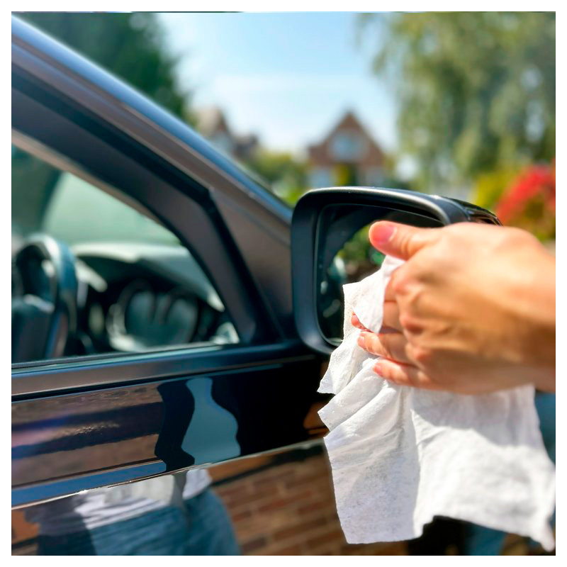 Turtle Wax 54098 Clear Vue Glass Cleaner Wipes 24 Pack