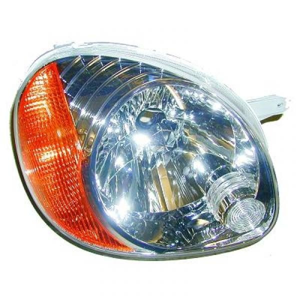 Koplamp links ATOS 01-04 DEPO HELDERGLAS