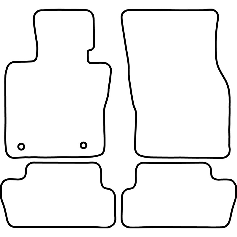 Set velour car mats  Mini F56 3 doors 2014-