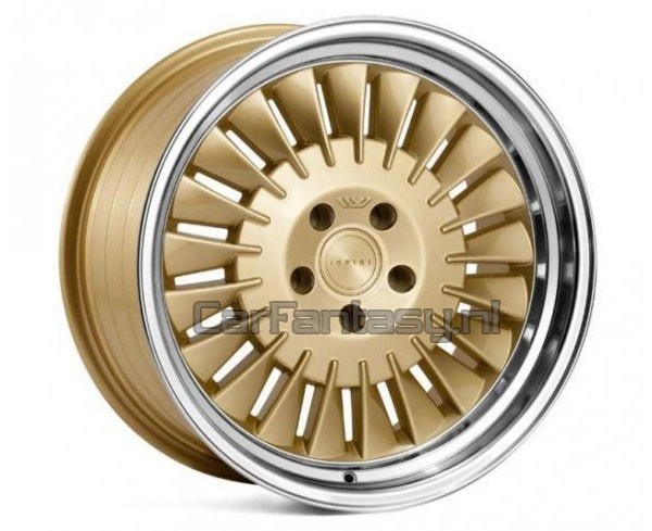 Ispiri CSR1D 8.5x19 5x112 ET42 VINTAGE-GOLD SINGLE STEPPED LIP