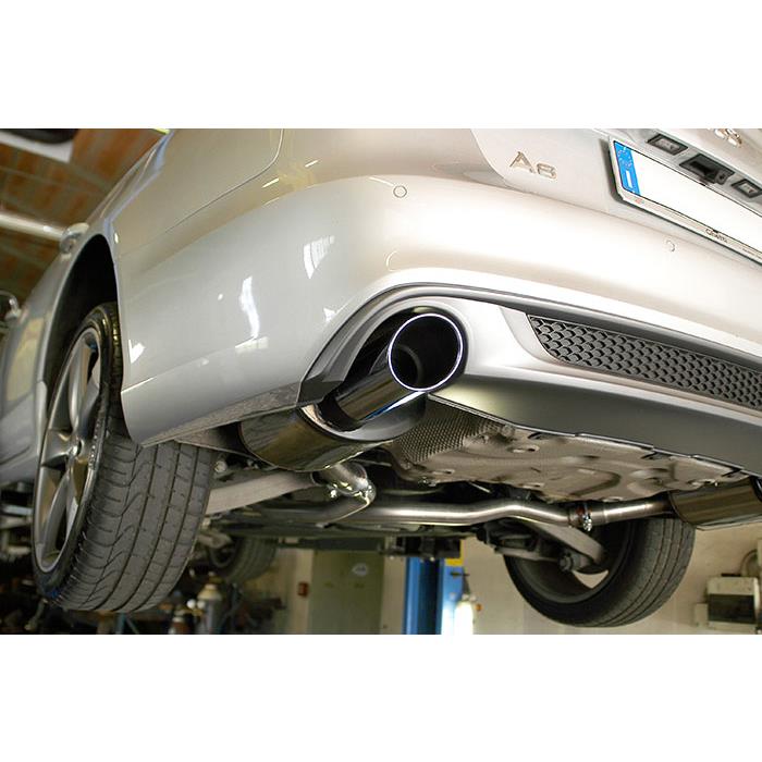AUDI A6 C7 4G (Sedan + Avant) 2.0 TFSI (211 Hp) 2013 -> 2014 Rear exhaust Left O100