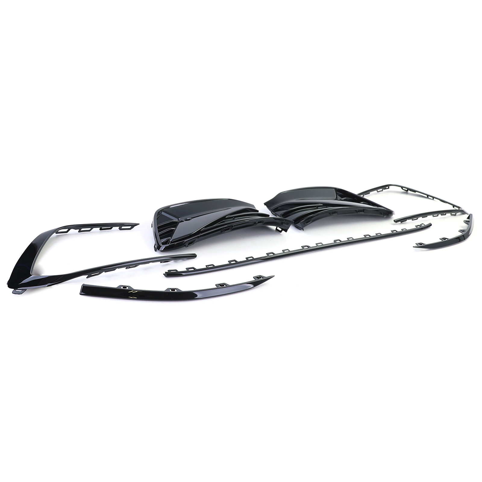 Voorbumper en Grill met LED Volkswagen Golf 8 19- R Line Look