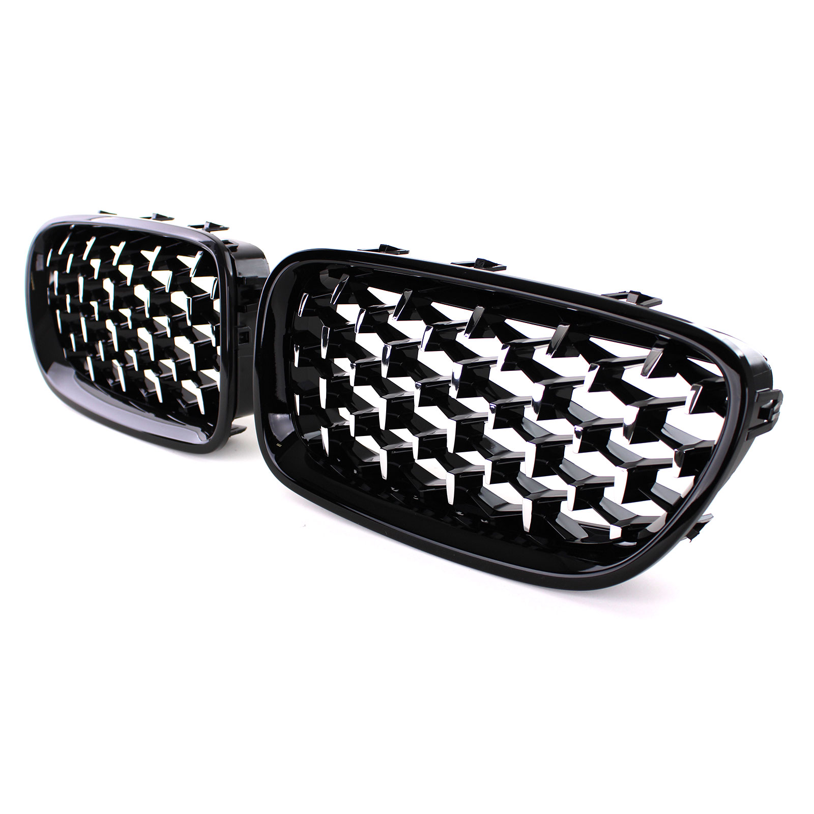 Grill Nieren BMW F10/11 Exclusive Gloss Black Chroom 10-17