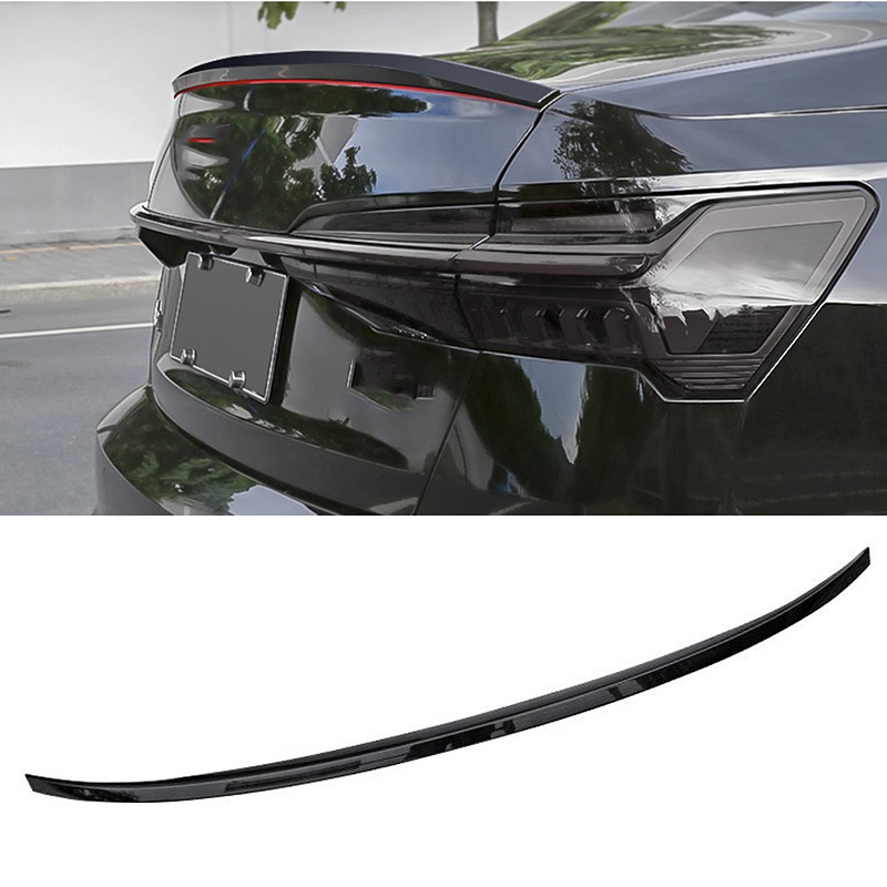 Audi A6 C8 Sedan Spoiler Mat Zwart S6 Look