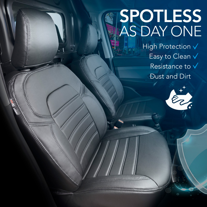 New York Design Artificial leather seat covers 1+1  Mercedes Vito 2014-