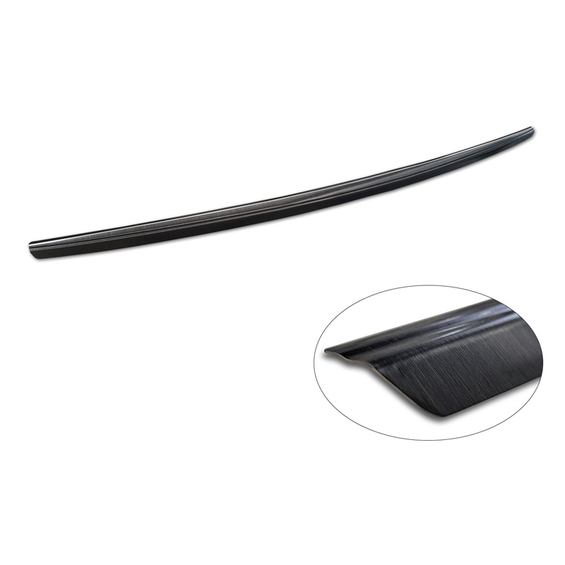 Black Stainless Steel Rear bumper protector  Toyota Prius V (XW60) 2023-