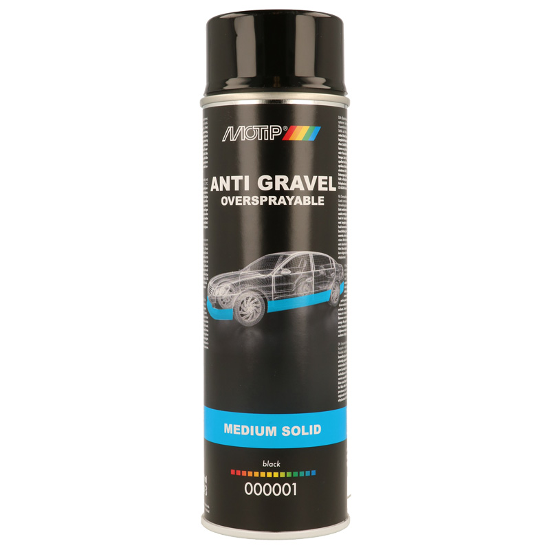 Motip Stone Chip Spray - Black - 500ml