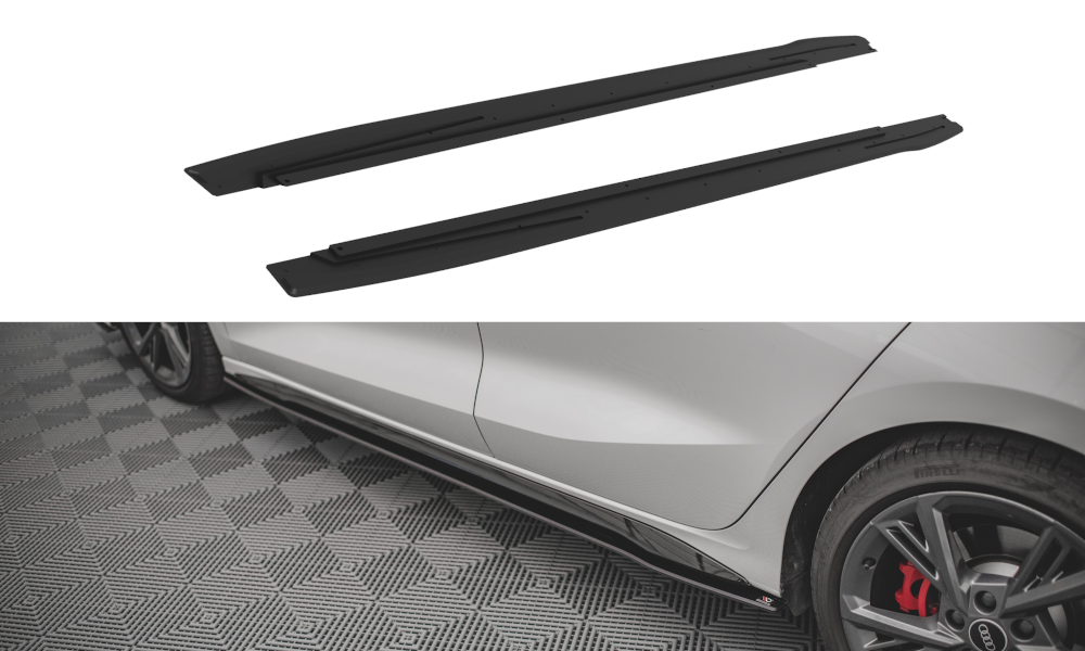 Zijskirts Diffuser Audi S3 / A3 S-Line 8Y