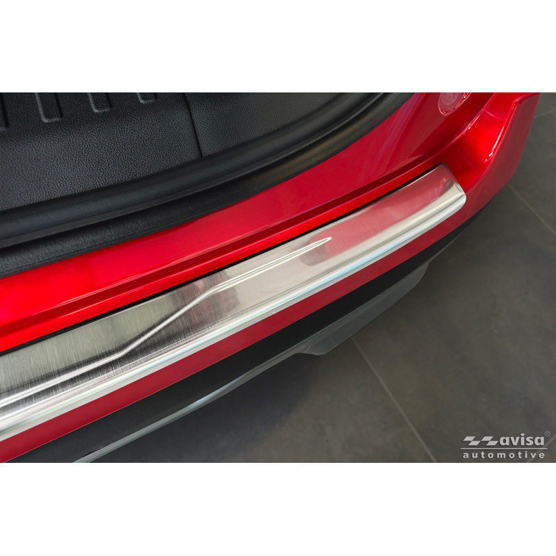 Avisa Stainless Steel Rear Bumper Protector  Jaecoo J7 2024- - Silver
