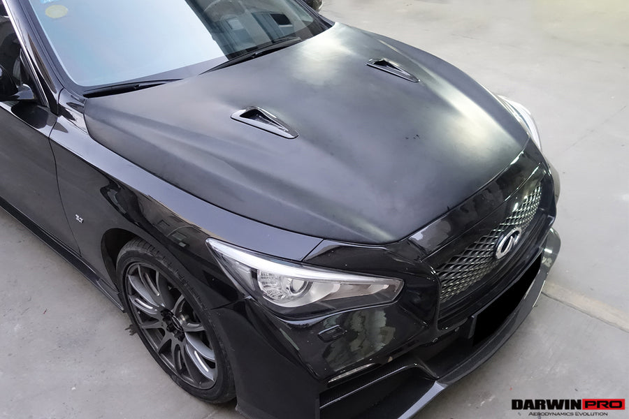 Infiniti Q50 Sedan EAU ROUGE Style Motorkap 2014-2017