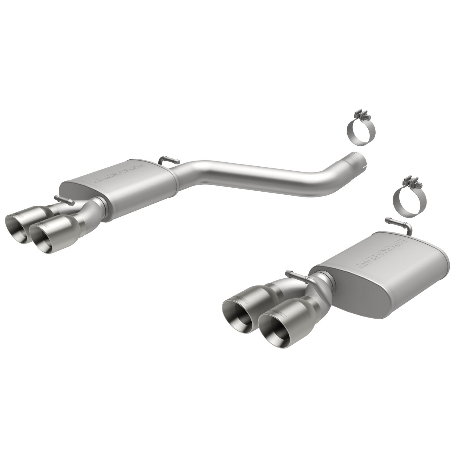 Dodge Sys A/B Challenger SRT 6.1 quad tip Magnaflow Cat-Back