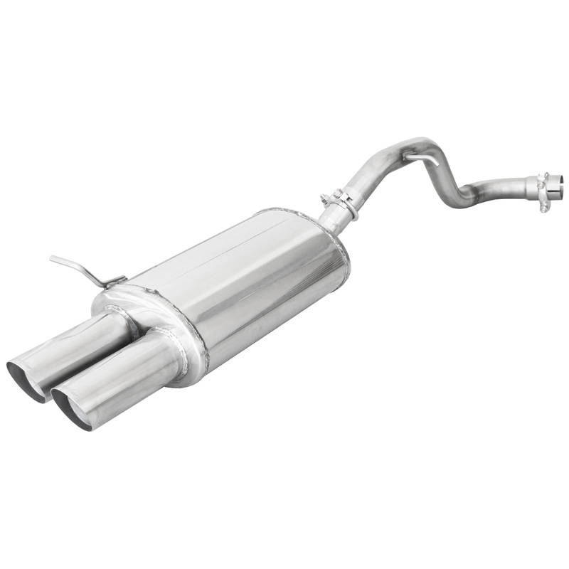 100% Inox Sport Exhaust  Volkswagen Golf IV 1.9TDi (101HP) 1998-2003 Ø55mm 2x76mm Racing